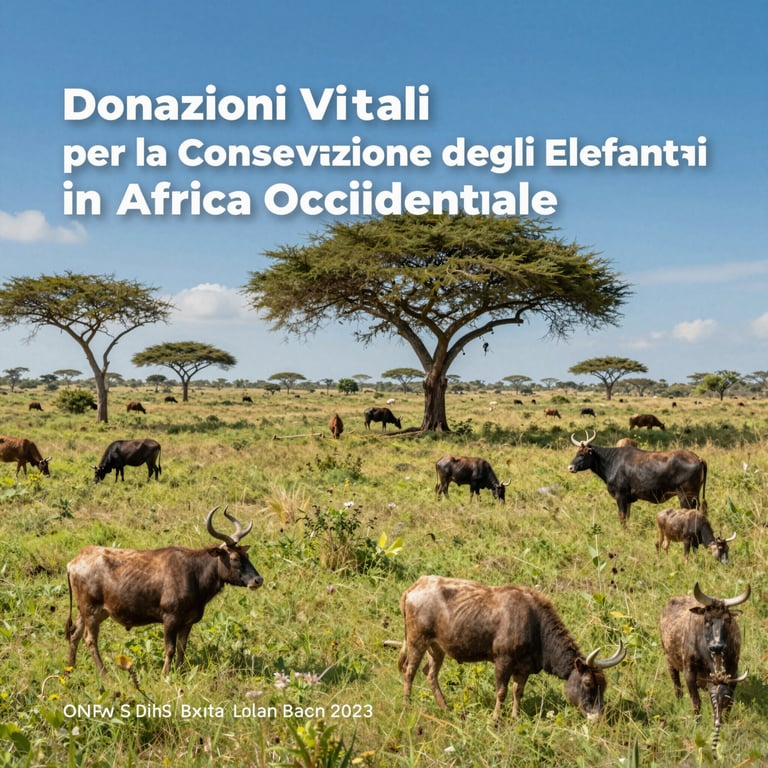 Donazioni Vitali per la Conservazione degli Elefanti in Africa Occidentale