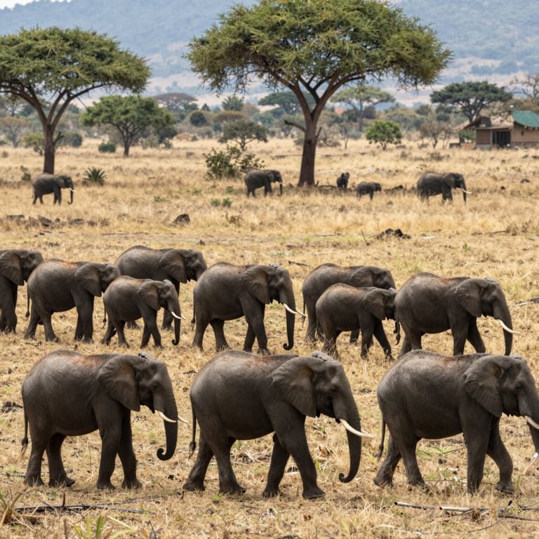 Strategie Mondiali per la Sopravvivenza delle Specie di Elefanti in Pericolo