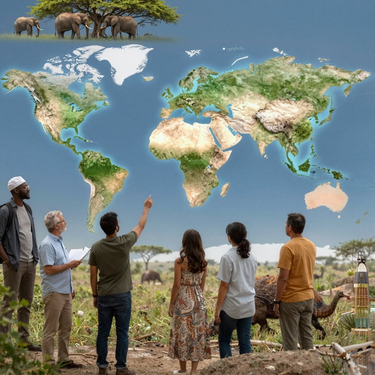 Iniziative Mondiali per Salvare le Popolazioni di Elefanti in Rischio