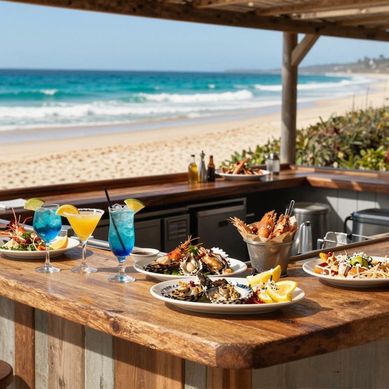 12 Rocks Beach Bar: Australia's Premier Coastal Club for Signature Cocktails and Fresh Seafood