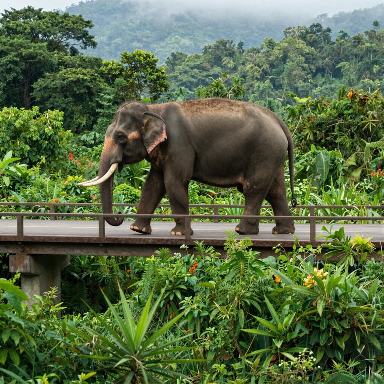 Come Aiutare gli Elefanti Asiatici con Infrastrutture Amiche della Natura