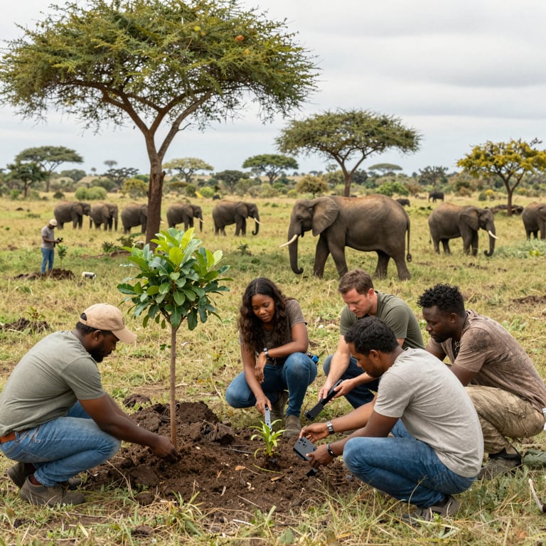 Iniziative Globali per Proteggere gli Elefanti in Africa Oggi