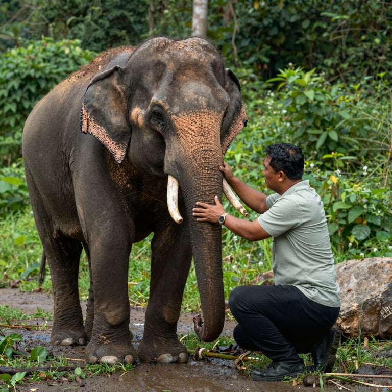 Protezione e Cura per gli Elefanti Asiatici: Iniziative dal Cuore della Thailandia