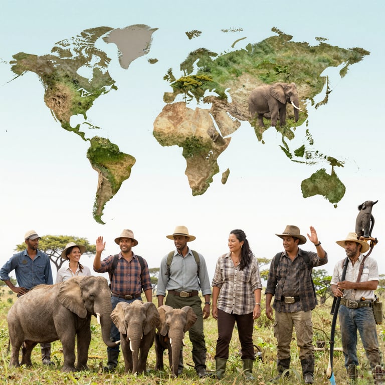 Iniziative Mondiali per Salvare le Popolazioni di Elefanti