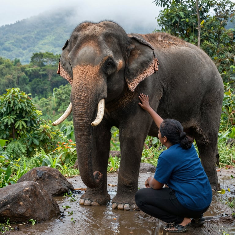 Come Salvaguardare gli Elefanti Asiatici: Missioni di Cura in Thailandia