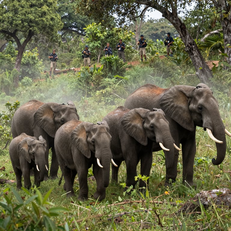 La Lotta contro il Bracconaggio per Salvare gli Elefanti