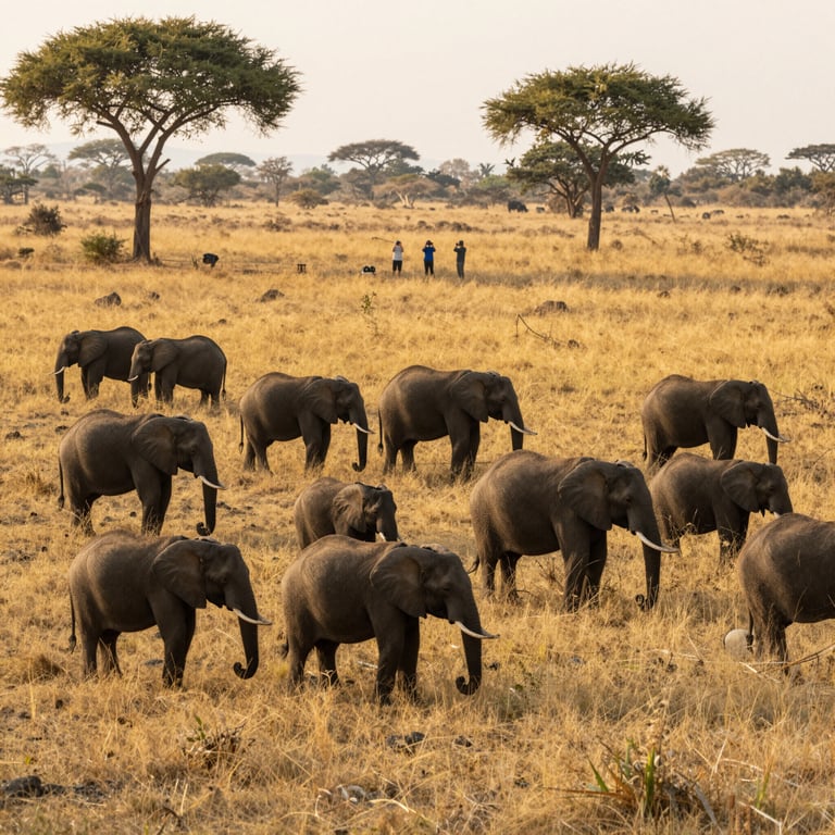 Scopri i Modi Etici per Osservare Elefanti in Natura Senza Danno