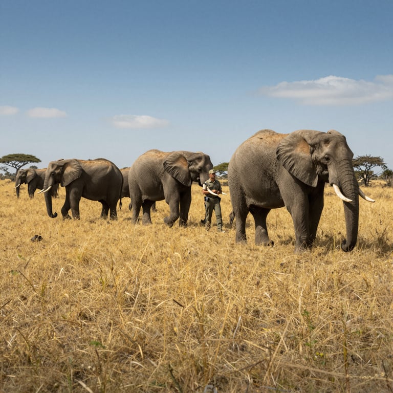 Strategie di conservazione per proteggere gli elefanti africani da minacce emergenti