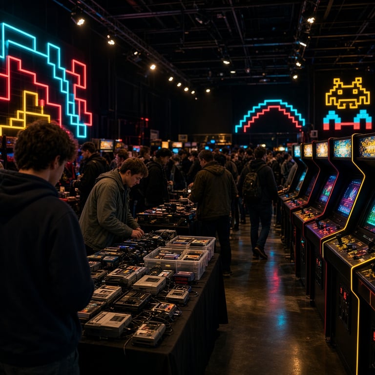 Retro Game Beurs Aarschot en andere retrogamebeurzen in Nederland en België