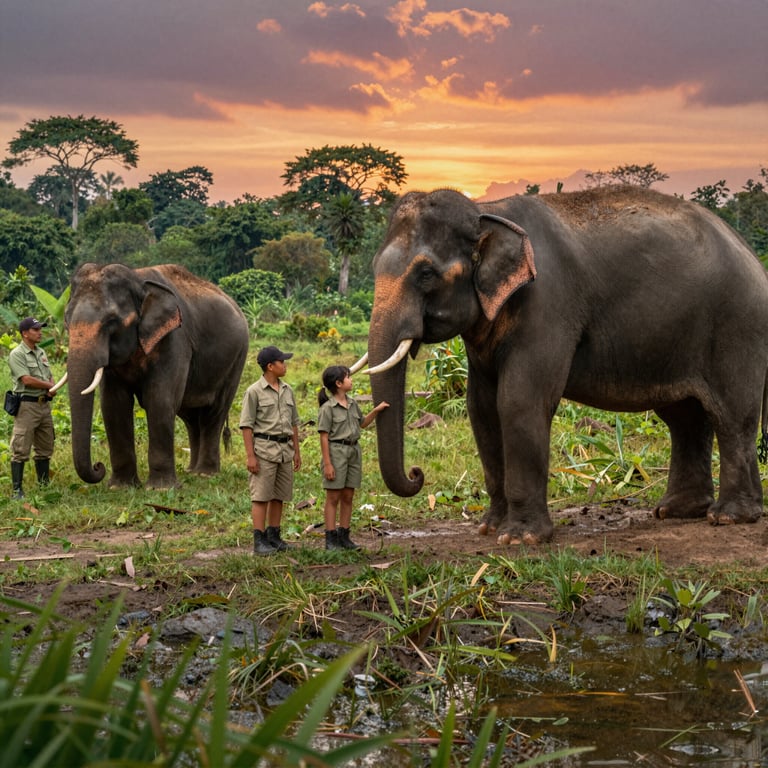 Avanzamenti in Indonesia per la Protezione e Conservazione degli Elefanti