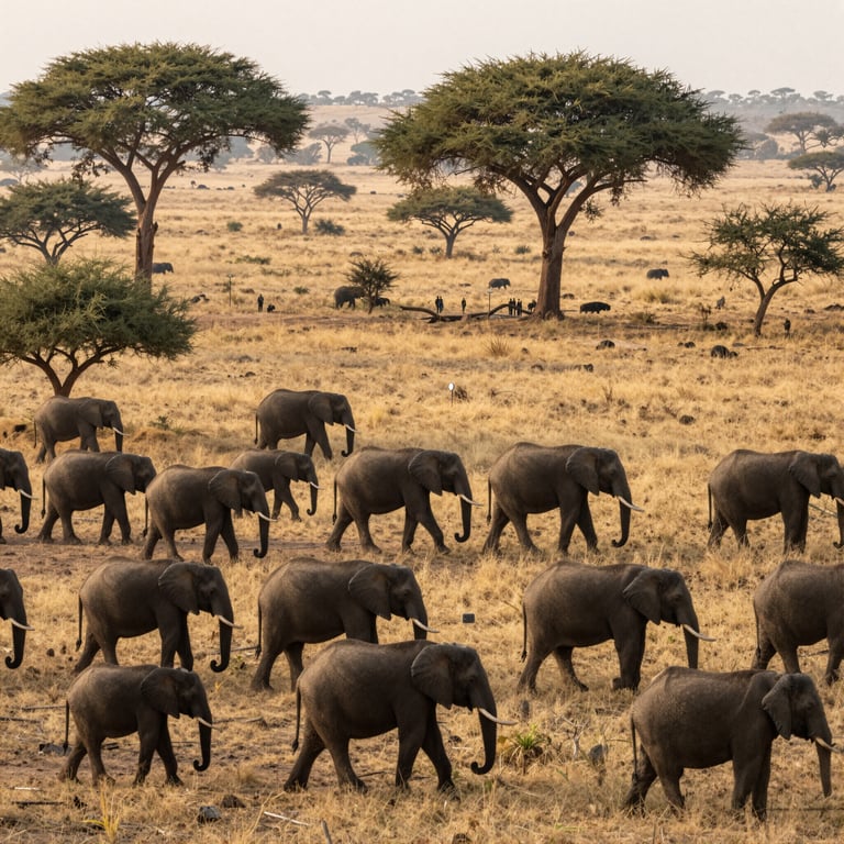 Proteggere gli Elefanti in Africa: Iniziative Globali per la Loro Sopravvivenza