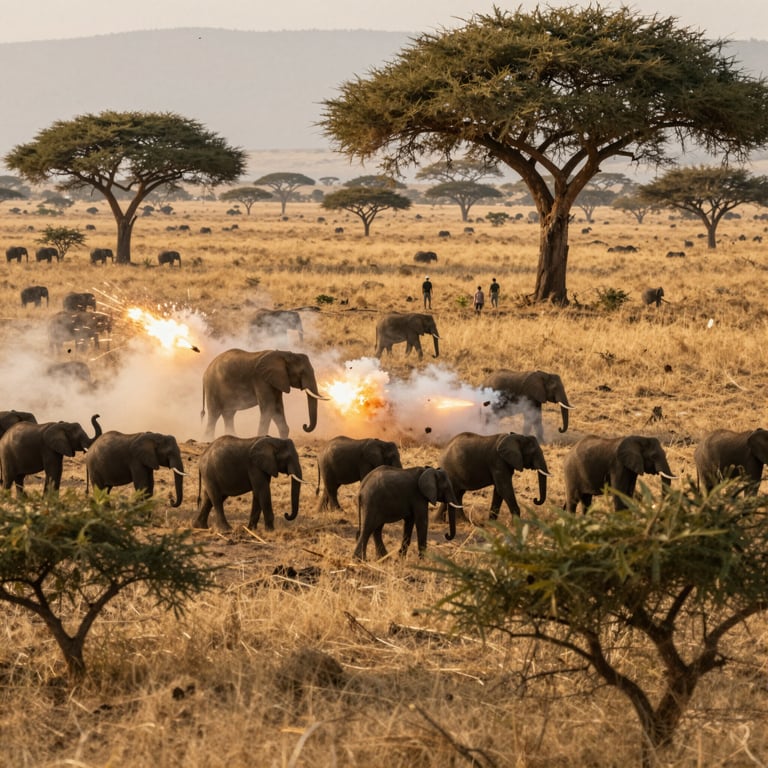 Innovativa Strategia con Esplosivi per Salvare gli Elefanti Tanzaniani