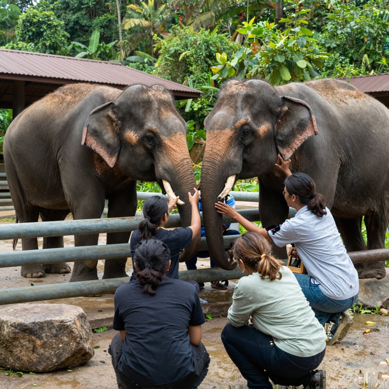 Organizzazione Non Profit in Thailandia: Salvaguardia e Cura per gli Elefanti Asiatici