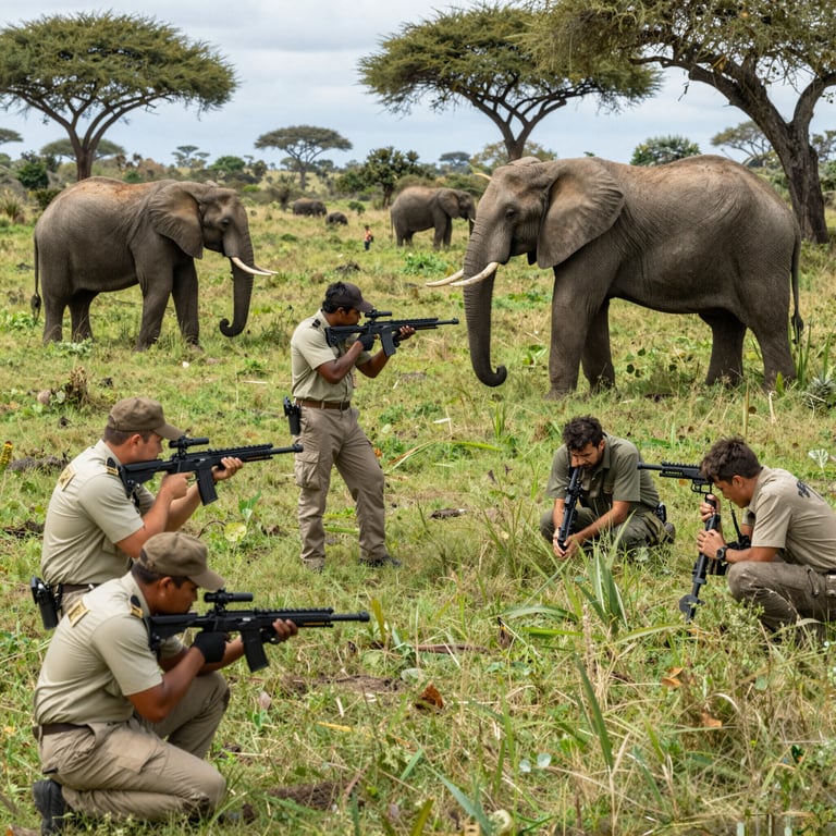 Gobierno Fortalece Capacitación de Guardabosques para Proteger Elefantes en 2026