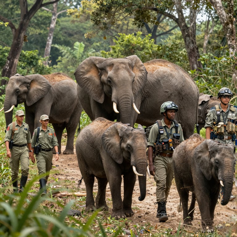 Campagne Globali per Salvare gli Elefanti: Prevenire il Bracconaggio e Tutelare la Fauna