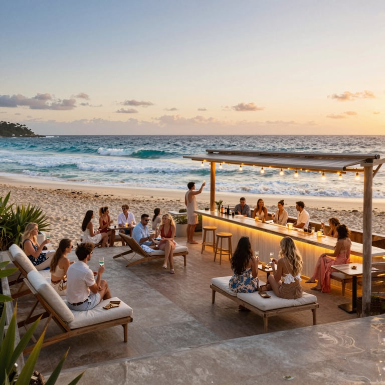 Why 12 Rocks Beach Bar Dominates Reviews as Australia's Top Coast Beach Club in 2026
