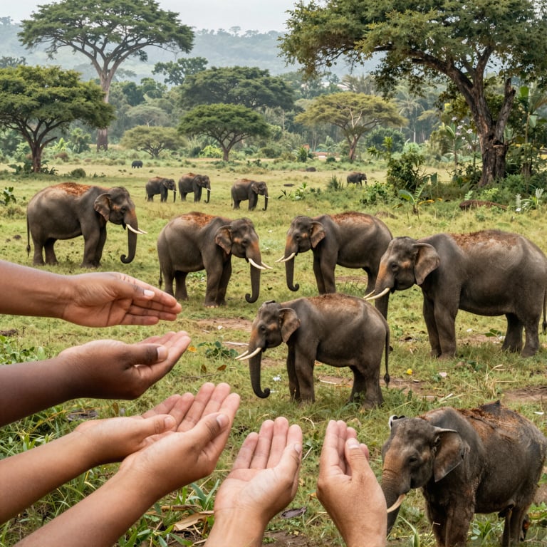Preservare gli Habitat degli Elefanti: Sforzi Globali per Salvare Specie in Pericolo Attuali