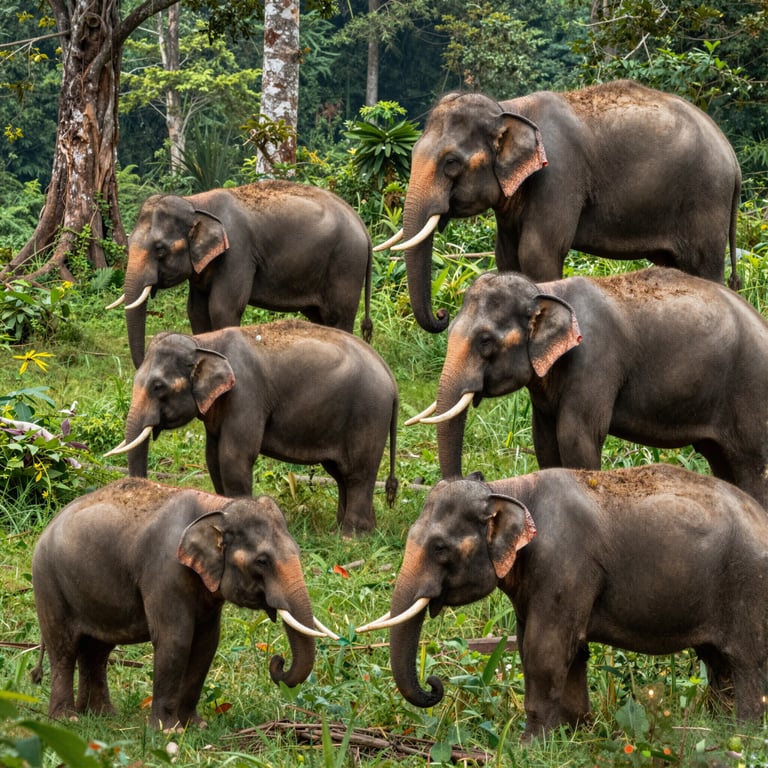 Preservare gli Habitat Naturali: Iniziative Globali per la Salvaguardia degli Elefanti in Pericolo