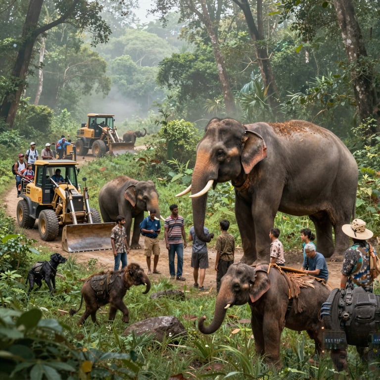 Iniziative Globali per Proteggere gli Elefanti dalla Minaccia Umana