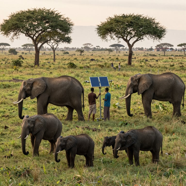 Iniciativas innovadoras para la protección de elefantes y la coexistencia pacífica con comunidades locales
