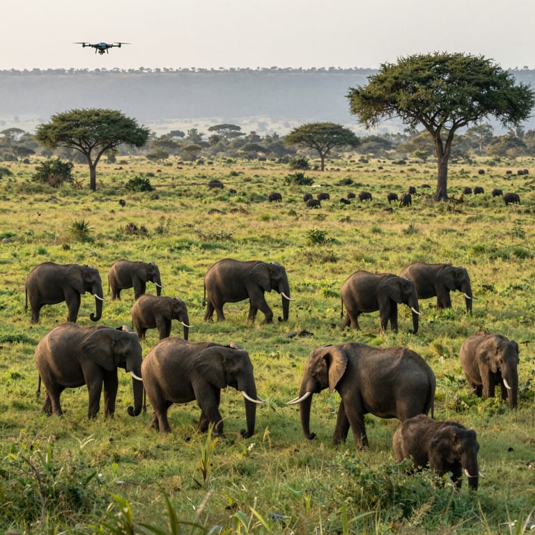 Strategie innovative per la tutela degli elefanti in habitat naturali