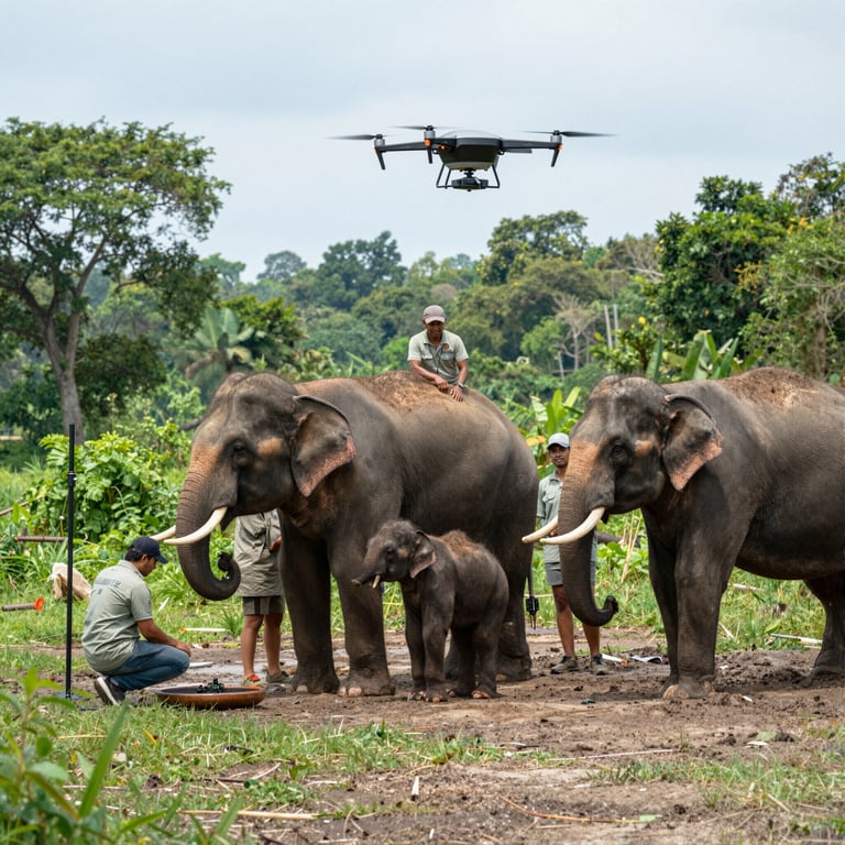 Strategie Innovative per Salvare le Popolazioni di Elefanti in Pericolo