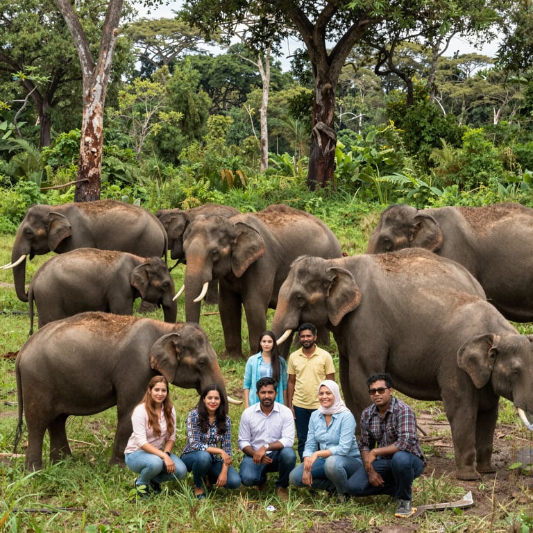 Iniziative Mondiali per Salvare le Popolazioni di Elefanti in Declino