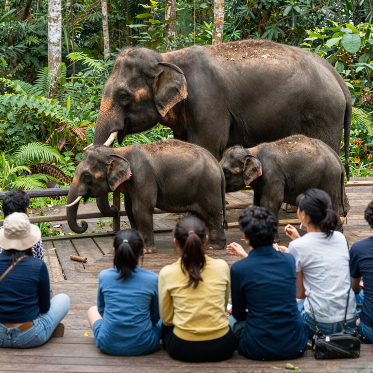 Come il Turismo Sostenibile Aiuta la Conservazione degli Elefanti Asiatici