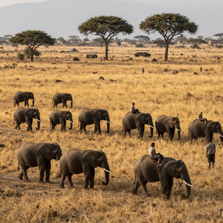 Come DSWF Tutela gli Elefanti Africani dalle Minacce Moderne