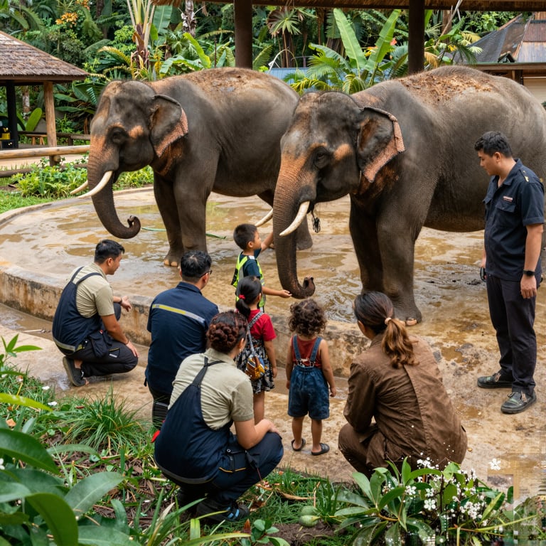 Iniziative di Salvataggio per Elefanti Asiatici: Sponsorizza e Dona in Thailandia