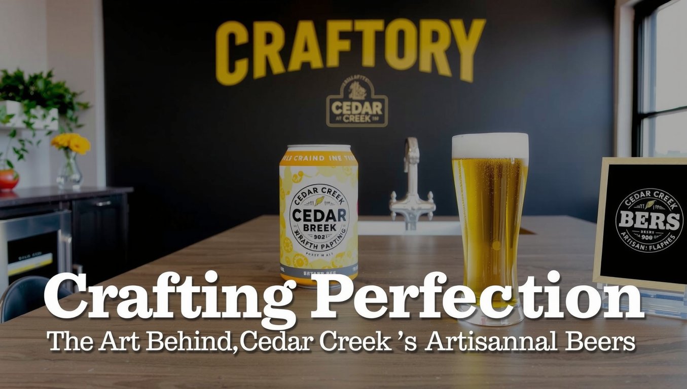 Crafting Perfection: The Art Behind Cedar Creek's Artisanal Beers