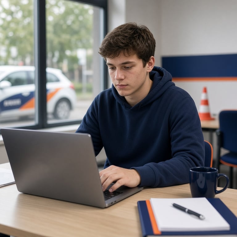 Gratis auto theorie-examen oefenen voor het rijbewijs B