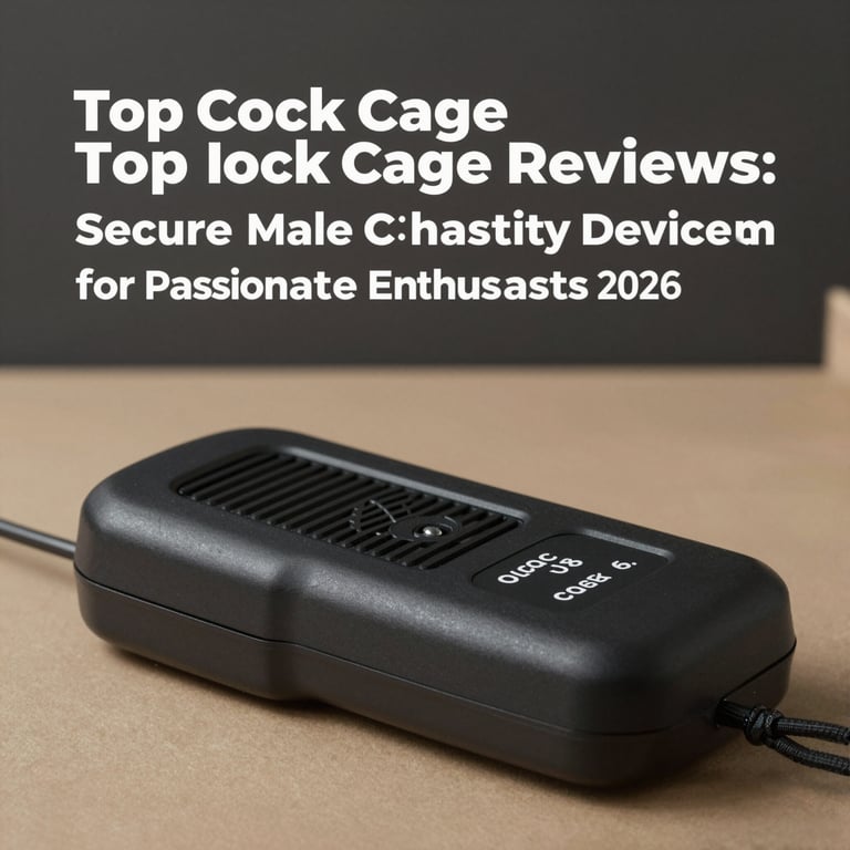 Top Cock Cage Reviews: Secure Male Chastity Devices for Passionate Enthusiasts 2026
