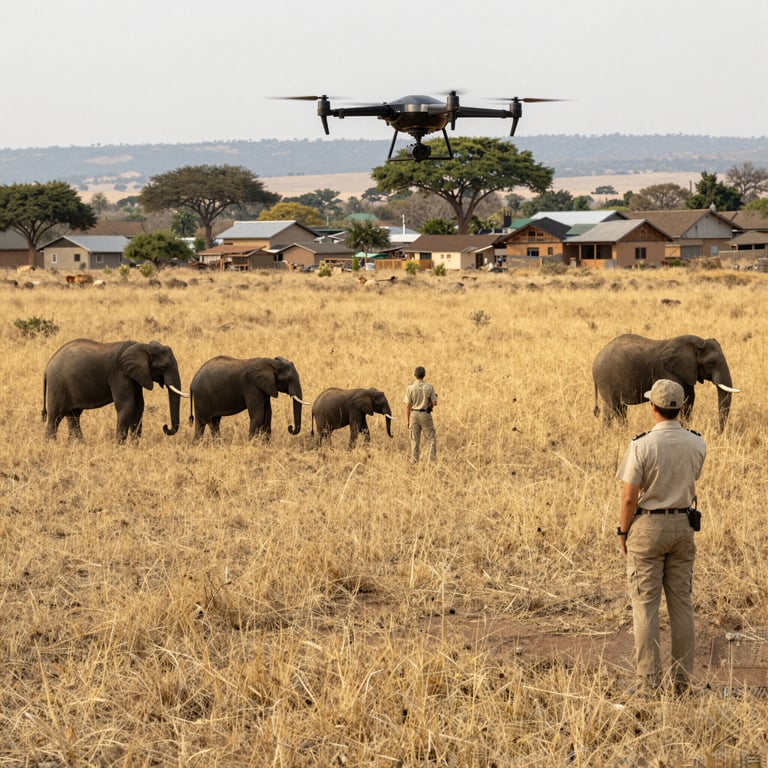 Come DSWF Protegge gli Elefanti dai Conflitti con le Comunità Umane