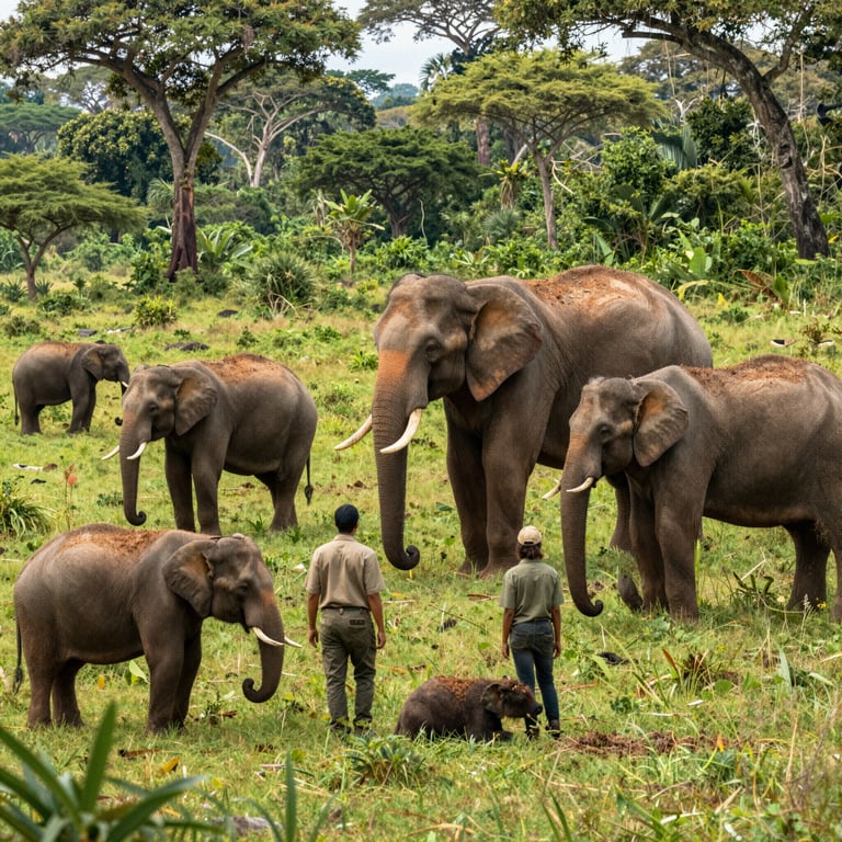 Sforzi Mondiali per Proteggere gli Elefanti: Prevenire il Bracconaggio e Preservare gli Ambienti Naturali