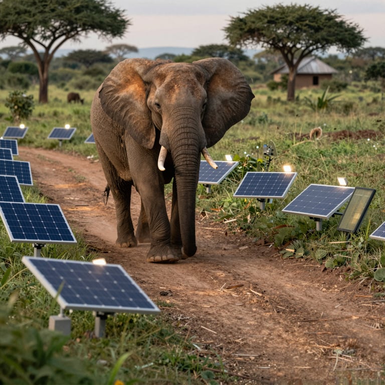 Soluzioni Innovative per Mitigare Conflitti Uomo-Elefanti e Favorire Coesistenza Sicura