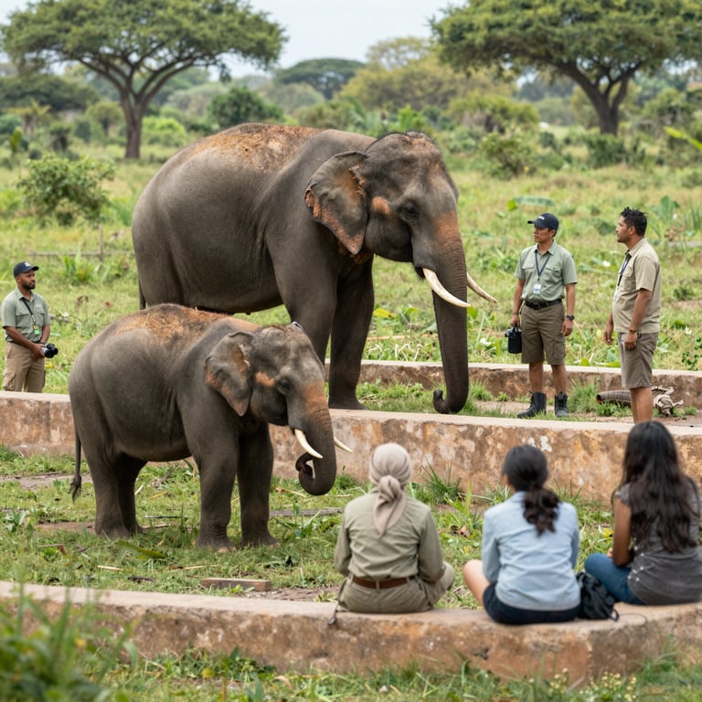 Protezione degli Elefanti: Ruolo Chiave di Santuari e Organizzazioni