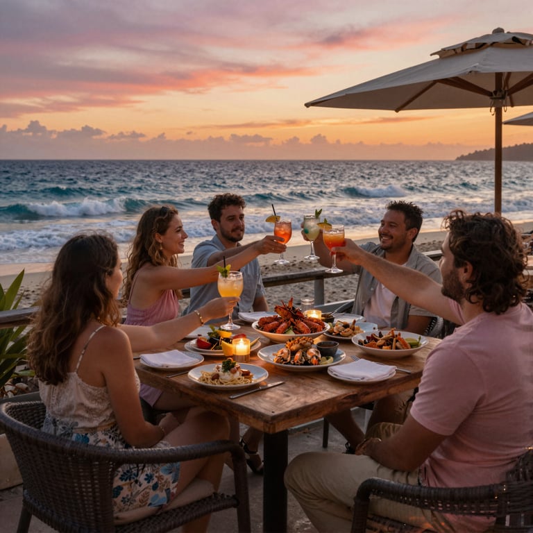 Unleash Beach Nightlife at 12 Rocks: Best Australian Cocktails and Fresh Seafood