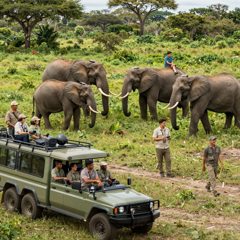 Iniziative Mondiali per Proteggere le Popolazioni di Elefanti