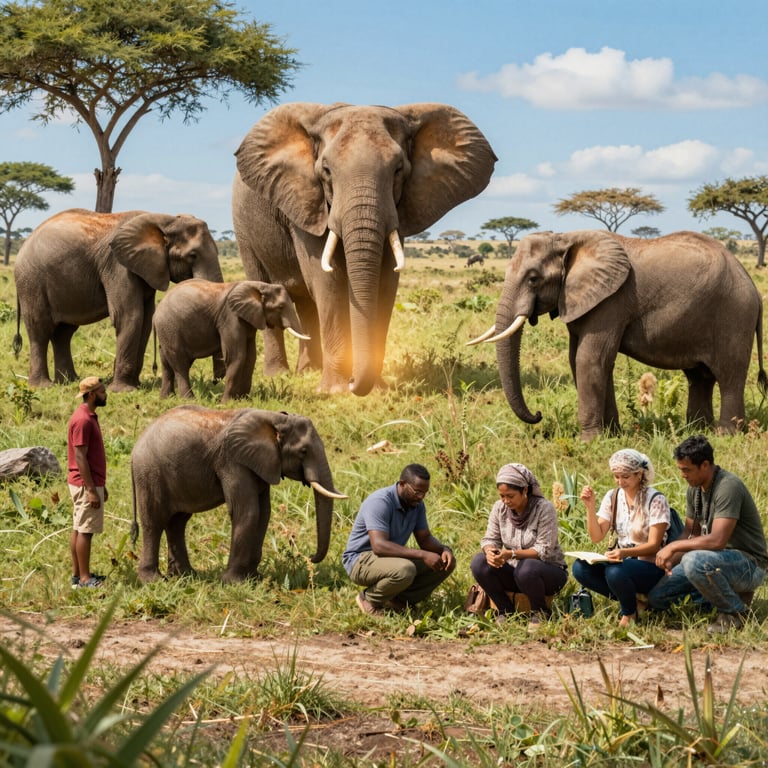 Iniziative Globali di Save the Elephants contro la Scomparsa