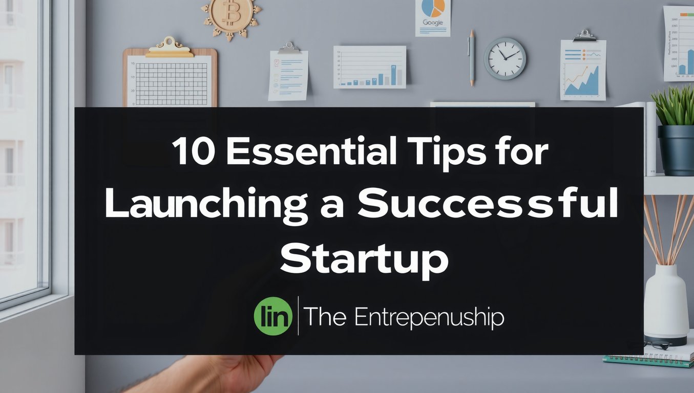 10 Essential Tips for Launching a Successful Startup