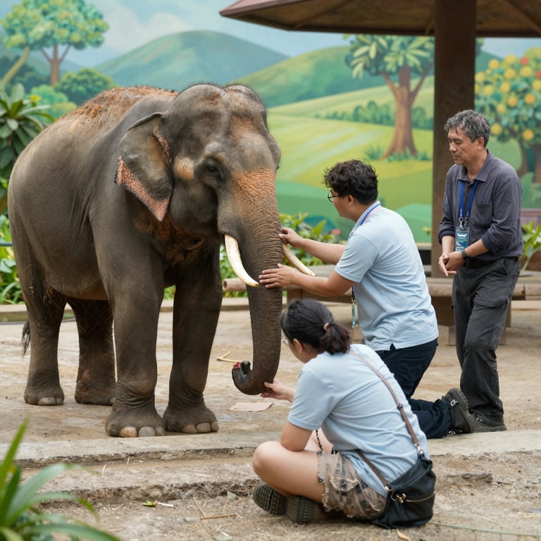 Progetti di Conservazione: Riabilitazione e Protezione per Elefanti in Pericolo