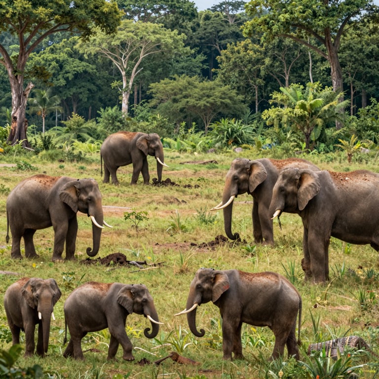 Campagne Globali per Proteggere gli Habitat degli Elefanti in Pericolo Estremo
