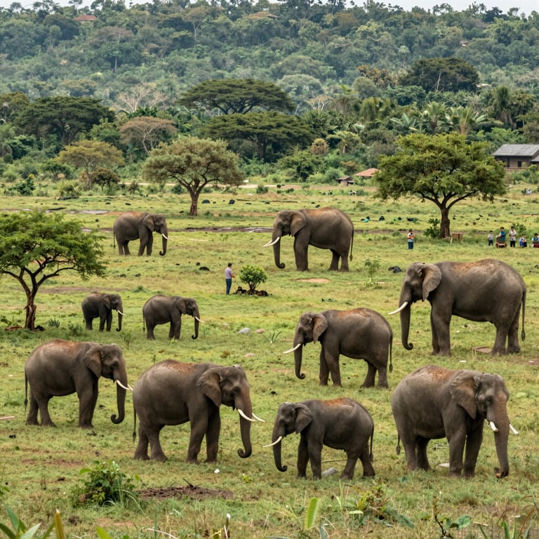 Iniziative Globali per Proteggere gli Ambienti degli Elefanti