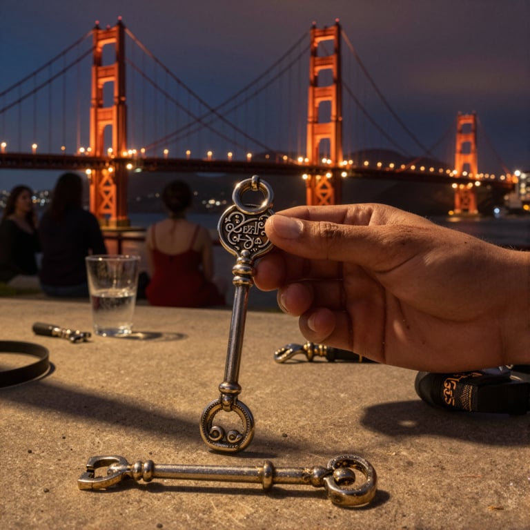 San Francisco Chastity Events: BDSM Lock and Key Toys for Enthusiasts