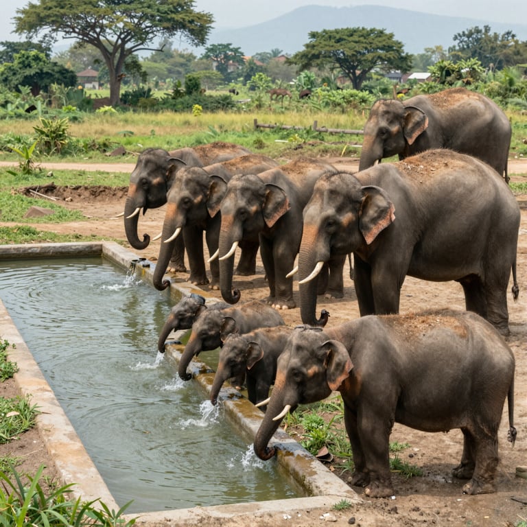 Convivere con gli Elefanti: Soluzioni per Ridurre i Conflitti Umani