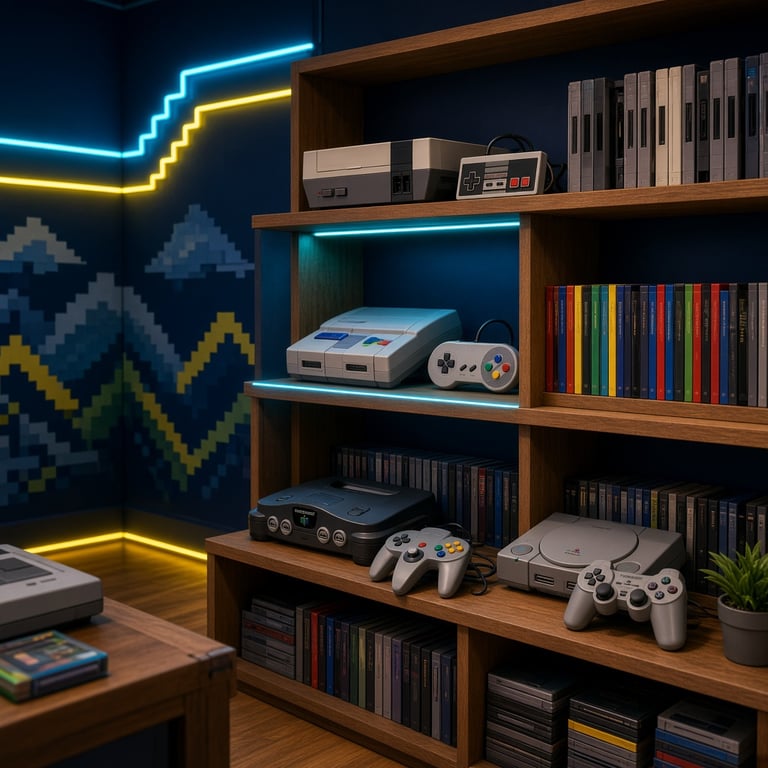 Retro Gaming Shop voor Klassieke Games en Consoles