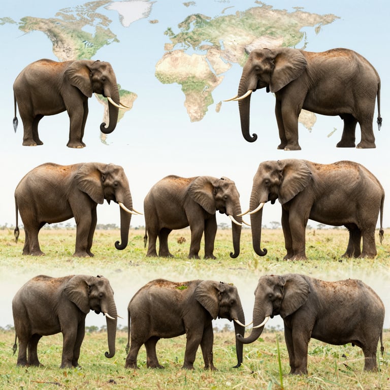 Iniziative Globali per Proteggere gli Elefanti dalla Caccia Illegale