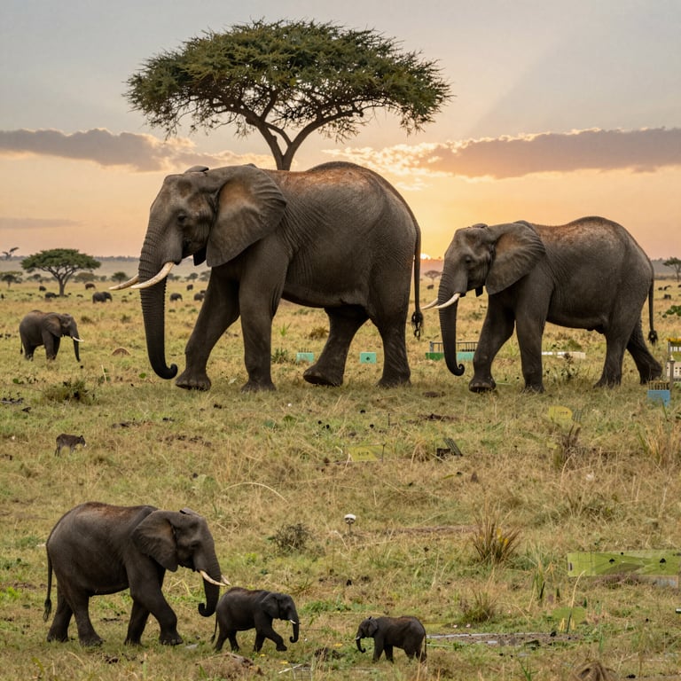 Iniziative Globali per Proteggere gli Elefanti dalla Minaccia dell'Estinzione