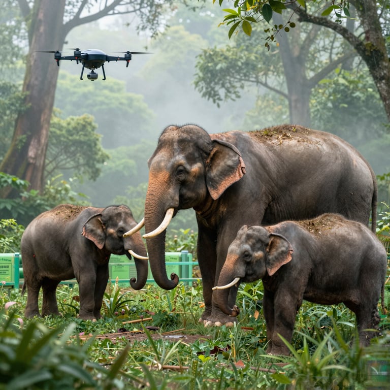 Iniziative Innovative per la Conservazione degli Elefanti in Ambienti Minacciati